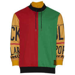 Men's - HGC Apparel Black By Popular Demand Color Block Hoodie - Multi