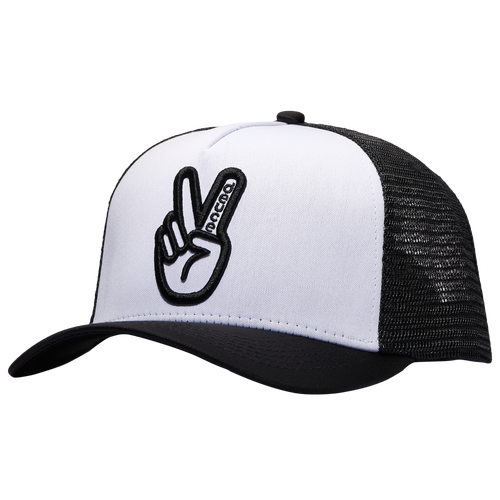 

Deuce Deuce Peace Trucker Hat - Adult White/Black Size One Size