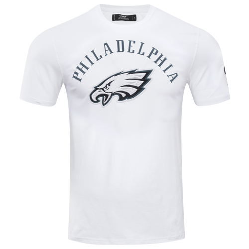 

Pro Standard Mens Pro Standard Eagles Classic T-Shirt - Mens White/White Size L