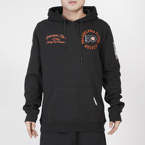 Pro Standard Mens  Flyers Hybrid Pullover Hoodie In Black