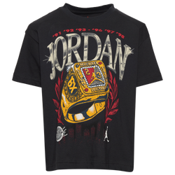 Boys' Preschool - Jordan Skyline Rings T-Shirt - Off Noir/Red