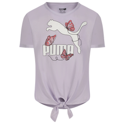 Girls' Grade School - PUMA Butterfly Knot T-Shirt - Purple