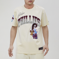 Men's - Pro Standard Phillies Hometown T-Shirt - Beige/Beige