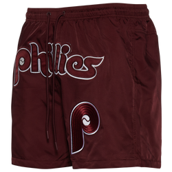 Men's - Pro Standard Phillies Team Woven Shorts - Maroon