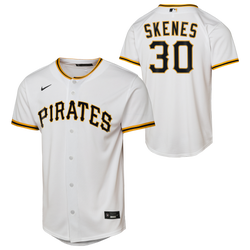 Boys' Grade School - Nike MLB Pirates Kids Home Jersey - White