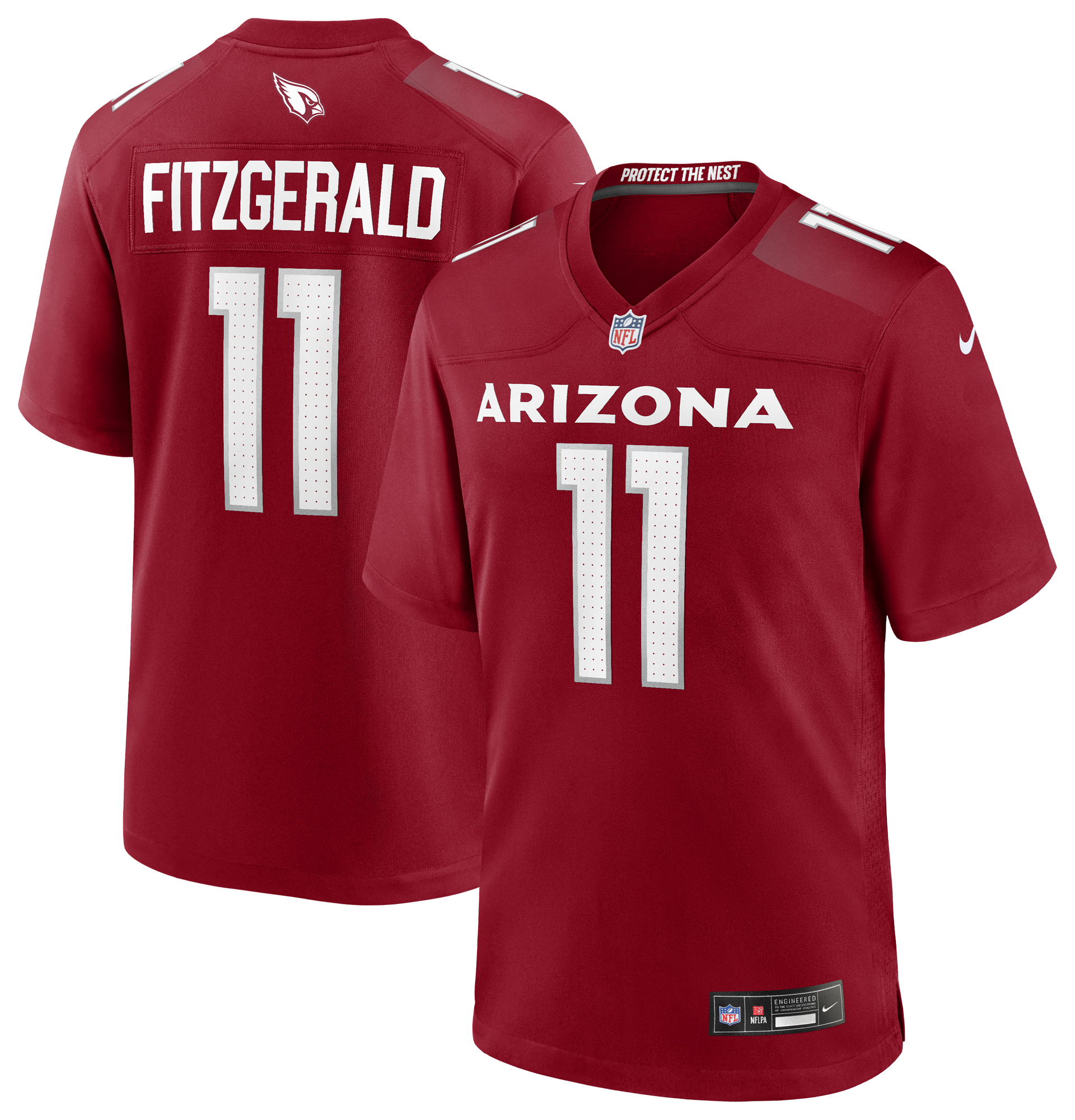 Nike Cardinals Larry Fitzgerald Retired Jersey - Men's