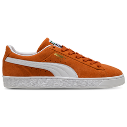 Men's - PUMA Suede Classic - White/Orange