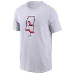 Men's - Nike Ole Miss Alternate Logo 1 T-Shirt - White
