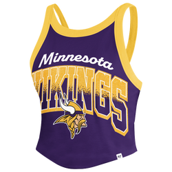 Women's - 47 Brand Vikings Shimmer Shadow Sporty Tank Top - Purple