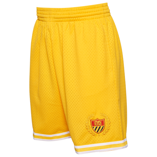 

Mitchell & Ness Mens Mitchell & Ness Bel Air Short - Mens Yellow/Navy Size XL