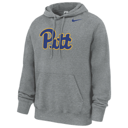 Men's - Nike University of Pittsburgh Alternate Logo Hoodie - Gray