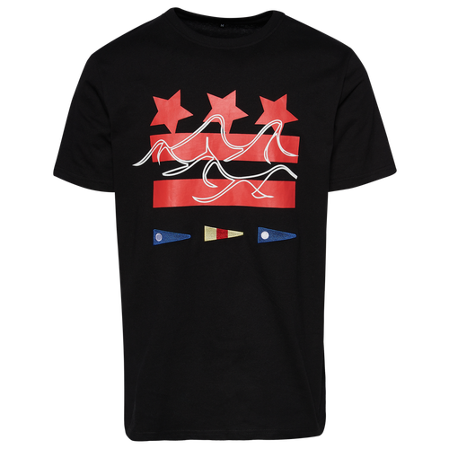 

DC Proper Mens DC Proper Wave T-Shirt - Mens Black/Multi Size L
