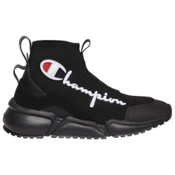 Boys' Preschool - Champion RF Mid - Black/White