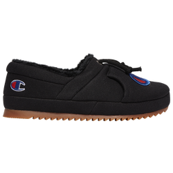 Boys' Grade School - Champion University 2 Slipper - Black/Black