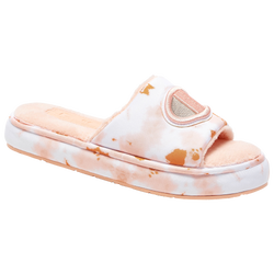 Women's - Champion Cloud Dye Slippers - Peach/Peach/White