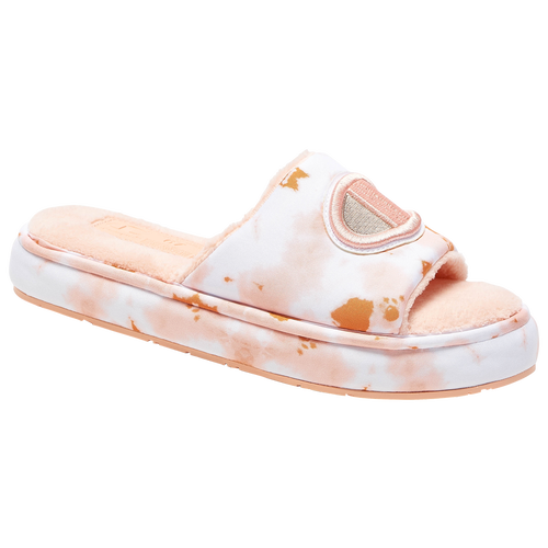 

Champion Womens Champion Cloud Dye Slippers - Womens Shoes Peach/White/Peach Size 07.0