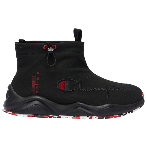 

Champion Mens Champion Rally Drizzle Mocs - Mens Running Shoes Red/Black Size 10.5