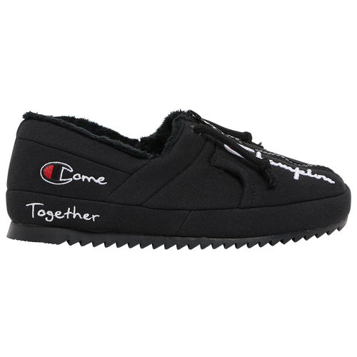 

Champion Boys Champion University Slipper 2 Zip - Boys' Grade School Shoes Black/White Size 04.0