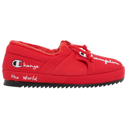 Boys' Grade School - Champion University Slipper 2 Zip - Red/Black
