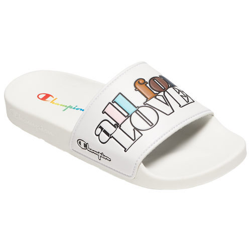 

Champion Womens Champion IPO Slide Pride - Womens Shoes White Size 6.0