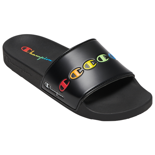 

Champion Mens Champion IPO Pride Slides - Mens Shoes Black/Multi Size 13.0