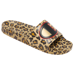 Women's - Champion IPO Print Slides - Black/Beige