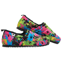 Boys' Grade School - Champion University Slippers - Black/Multi