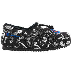 Boys' Grade School - Champion University Slippers - Black/White/Blue