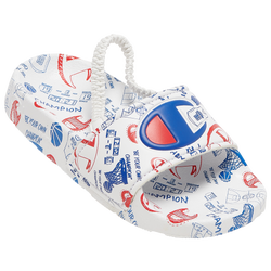 Boys' Toddler - Champion IPO Slides - White/Blue/Red