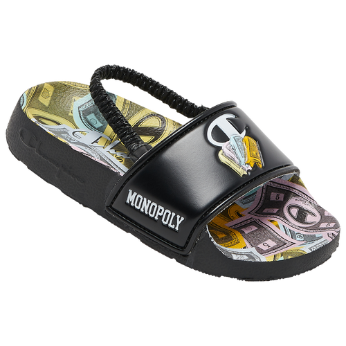 

Boys Champion Champion IPO Slide - Boys' Toddler Shoe Black/Multi Size 08.0