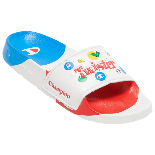 

Champion Boys Champion IPO Slide - Boys' Preschool Shoes White/Multi Size 3.0