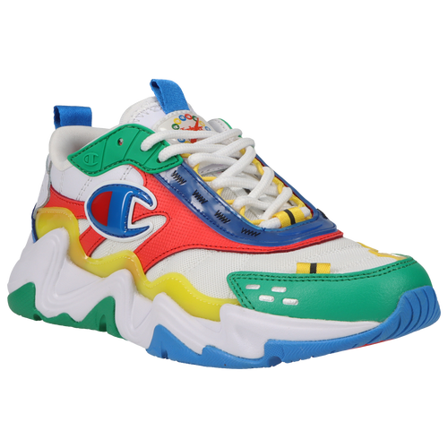 

Champion Boys Champion Hyper CX Twister - Boys' Grade School Shoes White/Multi Color Size 07.0