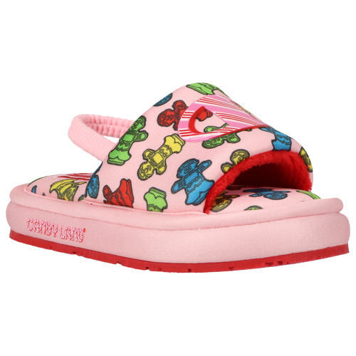 

Girls Champion Champion Plush Candyland Slide - Girls' Toddler Shoe Pink/Multi Size 07.0