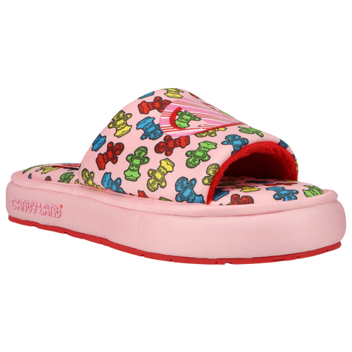 

Girls Champion Champion Plush Candyland Slides - Girls' Grade School Shoe Pink/Multi Size 07.0