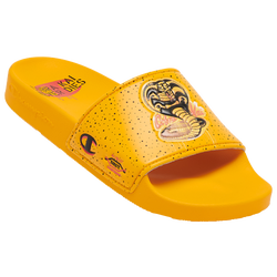 Boys' Grade School - Champion IPO Cobra Kai Slide - Yellow/Black
