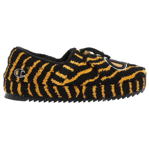 

Champion Mens Champion University Waves Slippers - Mens Shoes Black/Gold Size 10.0