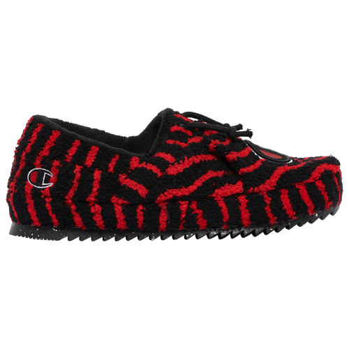 

Champion Mens Champion University Waves Slippers - Mens Shoes Black/Red Size 10.0