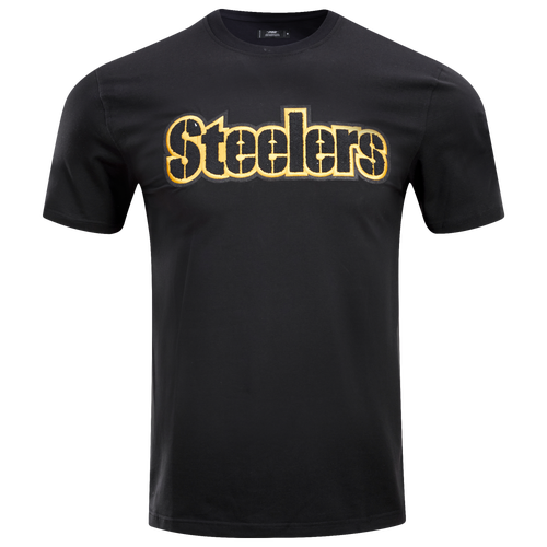 

Pro Standard Mens Pro Standard Steelers T-Shirt - Mens Black/Black Size M