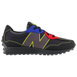 Boys' Preschool - New Balance 327 - Black/Yellow/Blue
