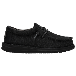 Boys' Preschool - HEYDUDE Wally - Black/Black