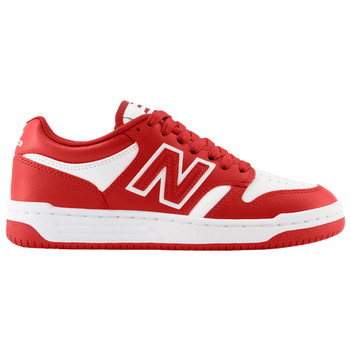 

New Balance Boys New Balance 480 - Boys' Preschool Shoes White/Red Size 03.0