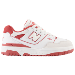 Boys' Preschool - New Balance 550 - White/Red