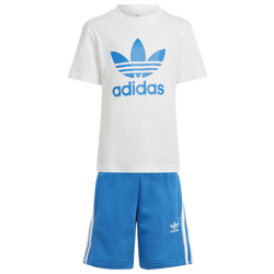 Boys' Preschool - adidas Originals Shorts and T-Shirt Set - Blue/White