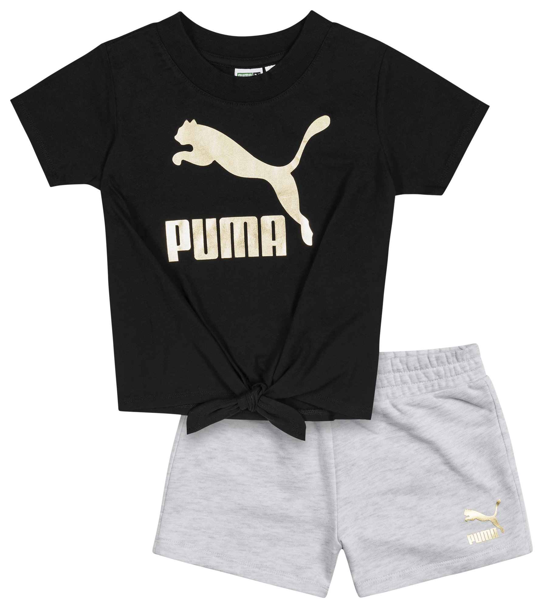 PUMA T-Shirt & Bike Shorts Set