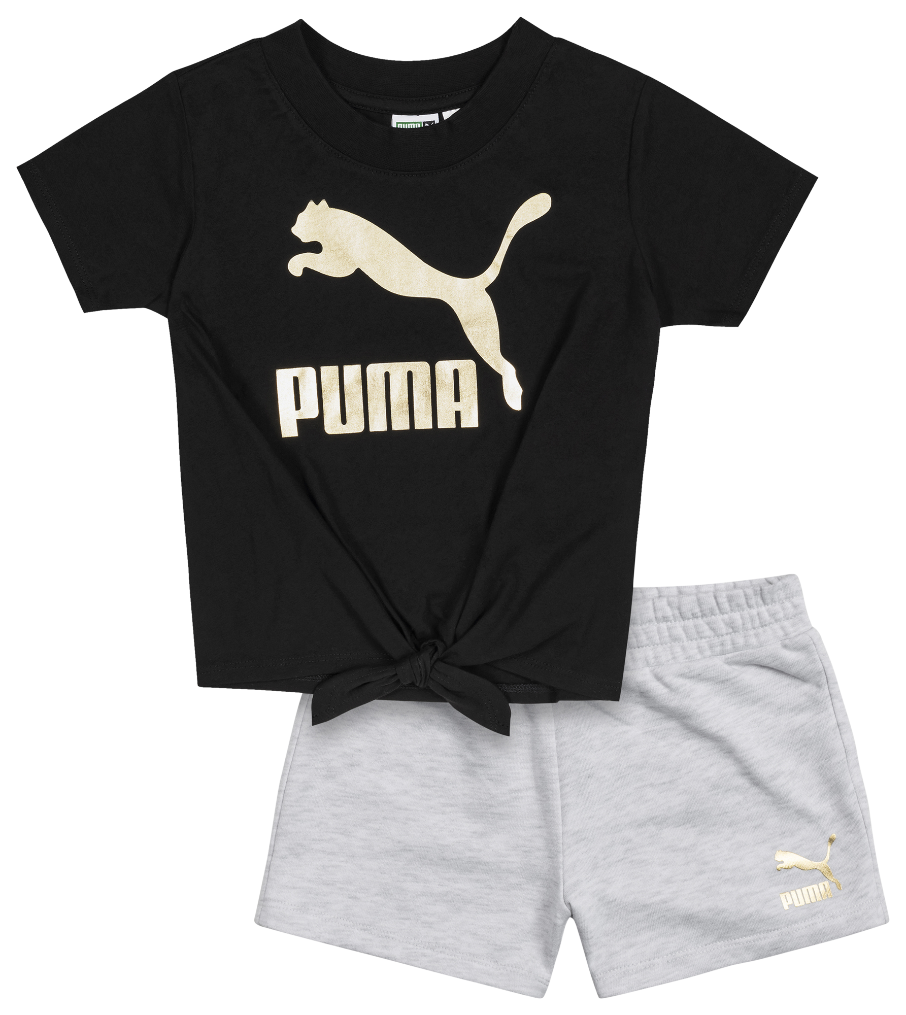 Puma biker sale shorts set