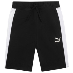 Boys' Grade School - PUMA T7 Shorts - White/Black