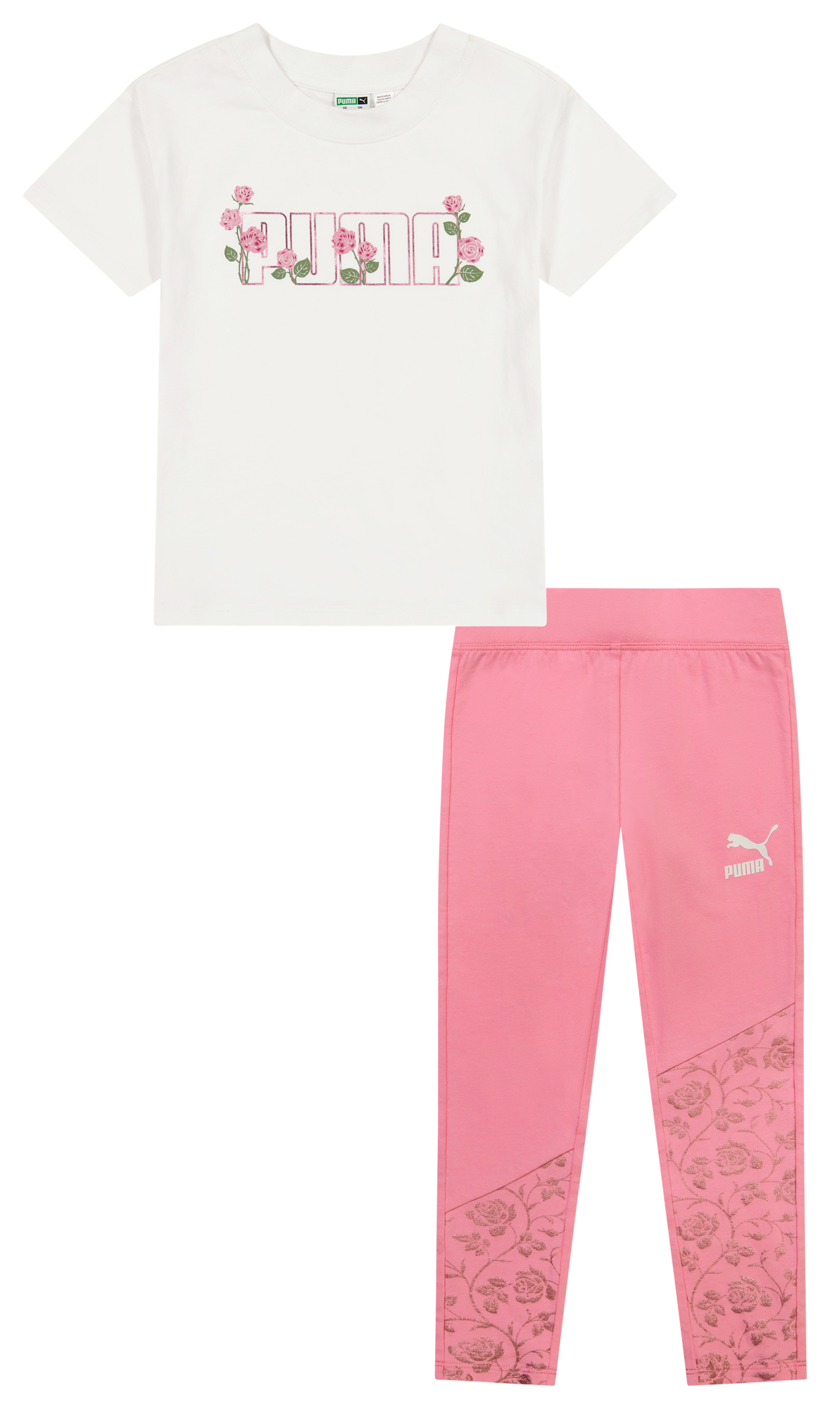 Girls hotsell puma set