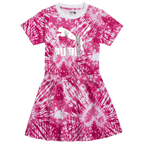 

Girls PUMA PUMA Valentine's Day Dress - Girls' Toddler Pink/White Size 2T