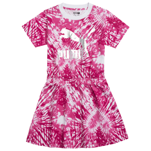 

Girls Preschool PUMA PUMA Valentine's Day Dress - Girls' Preschool Pink/White Size 6X