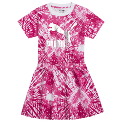 Girls' Grade School - PUMA Valentine's Day Dress - White/Pink